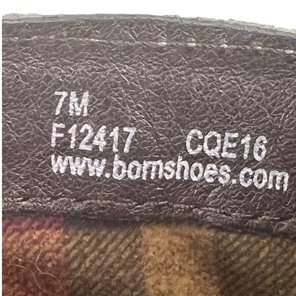 Born Women’s Ouvea Brown Distressed Suede Side Zip Ankle Boot Size US 7 - Picture 10 of 10